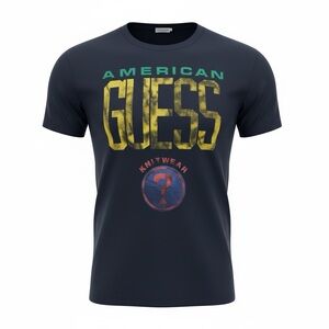 GUESS Georges Marciano 80’s 90’s Graphic T-shirt Single Stitch Vintage Size XL